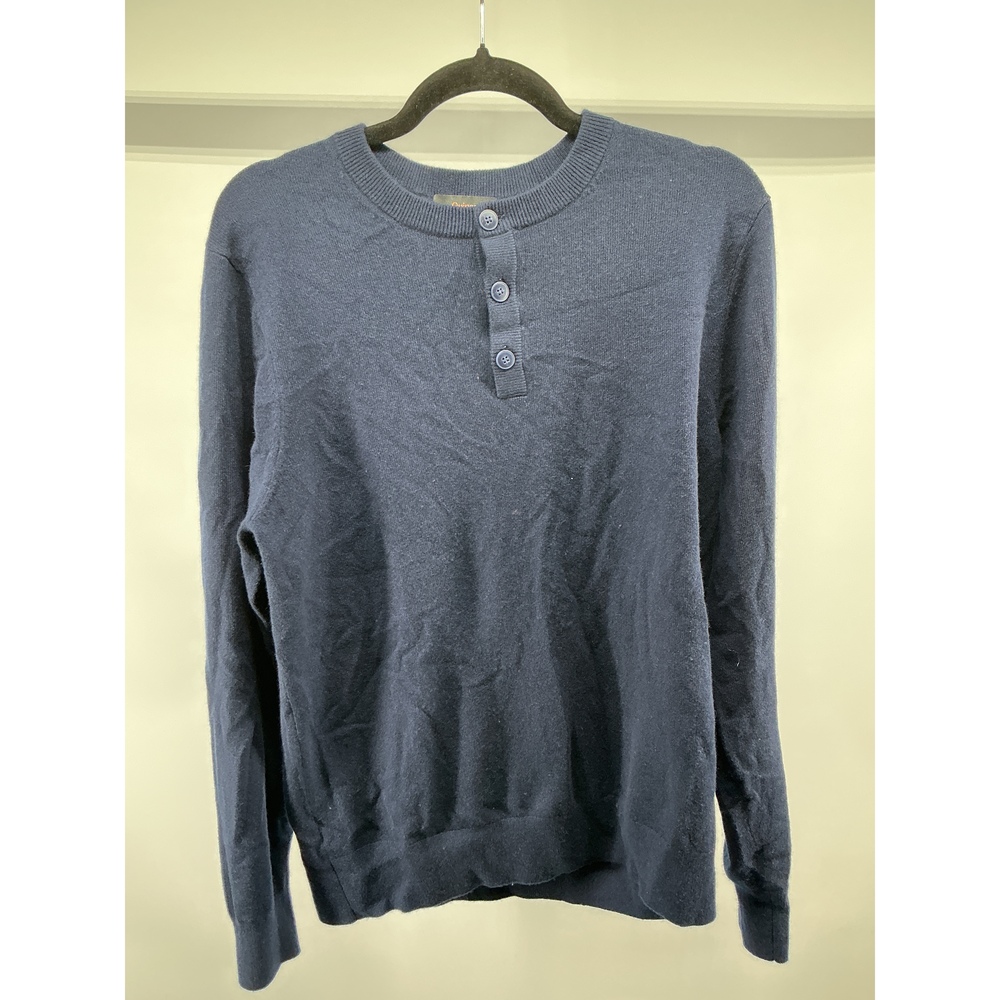 Mongolian Cashmere Henley Jumper